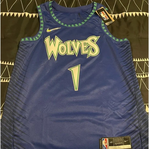 Nike Other Mens Minnesota Timberwolves Anthony Edwards Nike